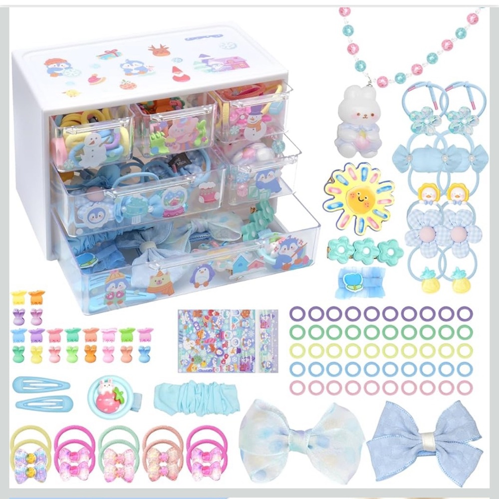 Colorful Hair Accessories Set for Kids